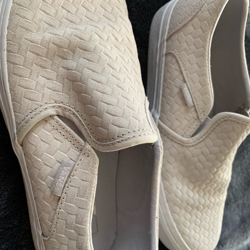 VANS suede slip on